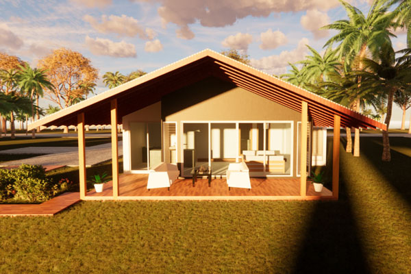 1 bedroom villa
